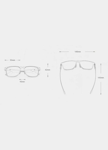 Мужские поляризационные солнцезащитные очки 852 Brown Brown KINGSEVEN (332168160)