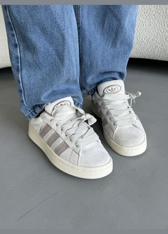 Кроссовки женские Adidas Campus 00s beige | Адидас Кампус бежевые No Brand бежевые демисезоны (316506732)