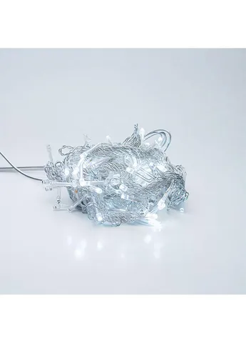 Новорічна гірлянда штора 2х2 м 80 LED кімнатна білий провід Білий ZWM2280LEDW Garlando (402004671)