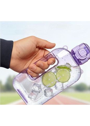 Пляшка ST-YIBEN для води із BPA-free пластику 750 мл. Фіолетова No Brand (296101769)