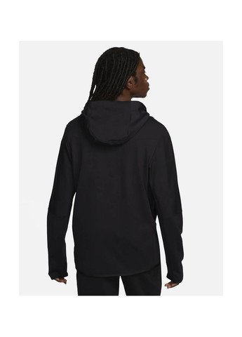Толстовка чоловіча Tech Fz Lghtwht Black Nike (364662328)