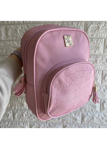 Женский городской рюкзак трансформер из экокожи сумка для повседневного использования в клеточку ProDobro (363135707)