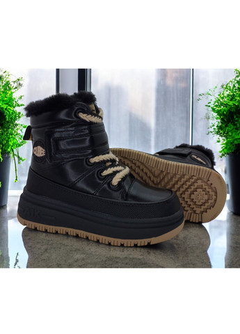 Черные зимние ботинки зимние Clibee