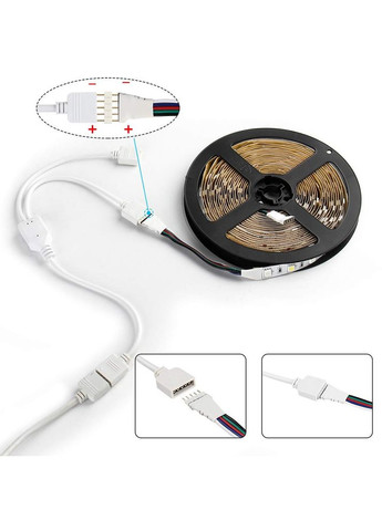 Разветвитель для светодиодной ленты 4-х контактный на 2 выхода No Brand (334302287)