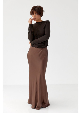 Жіночий лонгслів з хвилеподібною окантовкою Lurex (363555349)