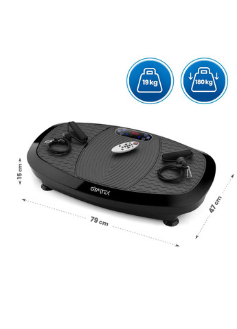 Вібраційна платформа 3D XP750 Black Gymtek (361951600)