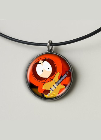 Набір підвіска (кулон) та брелок Підведенний парк #05 (подарунковий набір) No Brand (332633198)