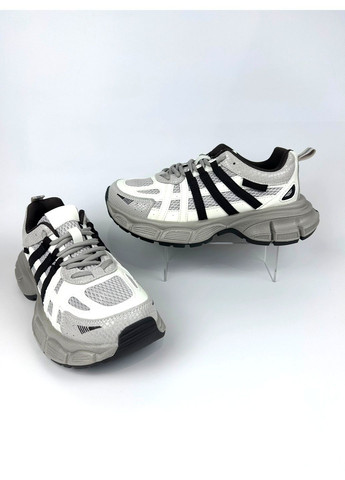 Кросівки з текстилю для жінок No Brand сірі демісезони (361317645)