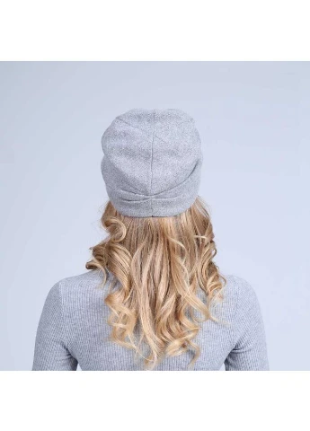 Шапка кулір жіноча сіра ALICE LuckyLOOK 003-126 (322782870)
