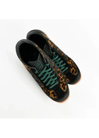 Кроссовки Sl 72 Og Leopard Print Black/Brown JI0187 adidas комбинированные демисезоны (399373084)