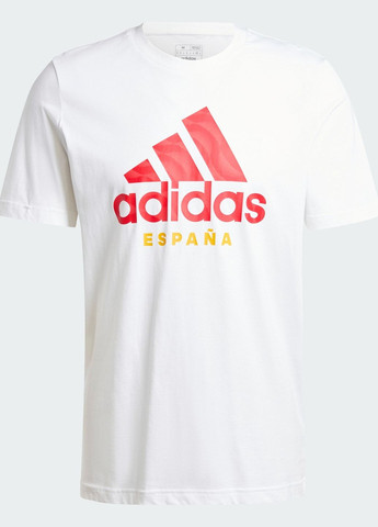 Белая футболка spain dna graphic adidas