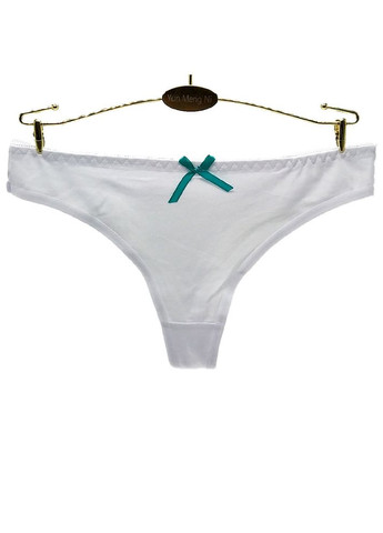 Женские трусики хлопковые трусики стринги Honey Fashion Accessories M/L белый (2-41) No Brand (313442782)