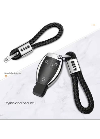 Брелок на ключі для AUDI "Lux original" плетений No Brand (360899106)