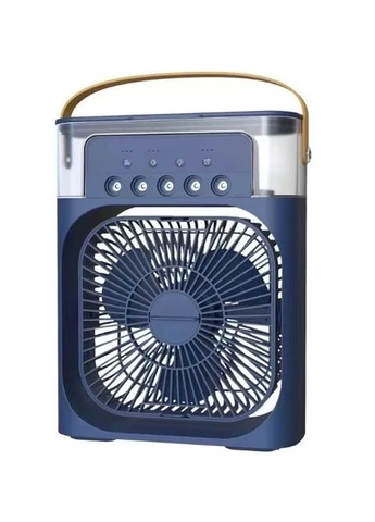 Настільний вентилятор з функцією зволожувача Air Cooler Fan Міні вентилятор - кондиціонер з відділенням для льоду No Brand 52519/99 (402476087)