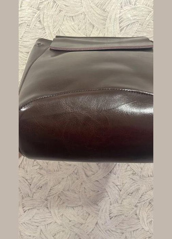 Рюкзак жіночий коричневий натуральна шкіра код 25-8504 Уцінка (читайте опис) PTR No Brand (317769198)