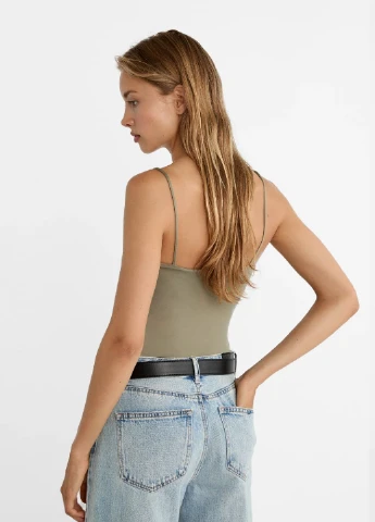 Боди на тонких бретелях Stradivarius (397280800)
