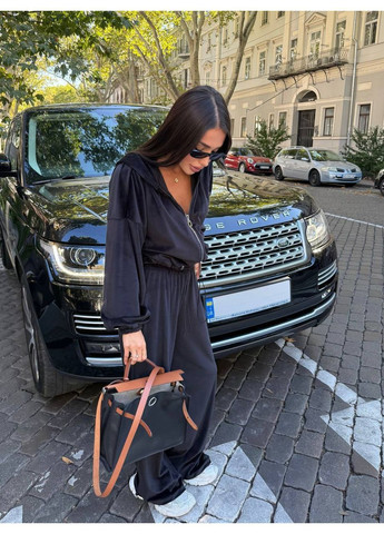 Костюм з лого (кофта+палаццо) No Brand (368875885)