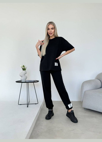 Костюм двуниткая штаны Джогеры и футболка No Brand (333340177)