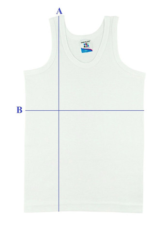 Майка для хлопчика біла Anayildiz Класична (370142253)