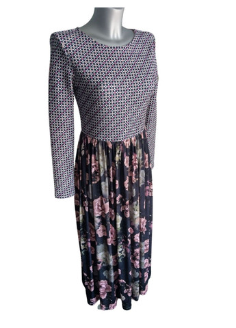 Синя святковий, кежуал сукня жіноч Rich & Royal з квітковим принтом