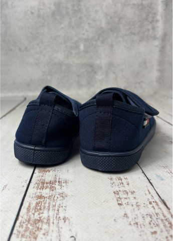 Кеди мокасини дитячі на хлопчика Синій (728) Blue Rama (363058972)