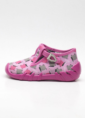 Капці дитячі текстильні рожеві для дівчаток Befado 110P508N (318553419)