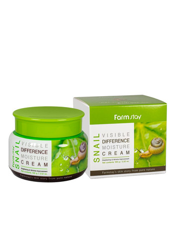 FarmStay Зволожуючий крем для обличчя Snail з муцином равлика 100 г — Крем, Південна Корея (355312846)