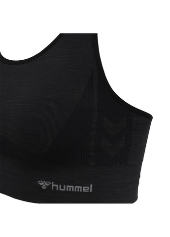 Спортивний топ з перехрещеними лямками для жінки BEECOOL 211937 чорний Hummel (269237032)