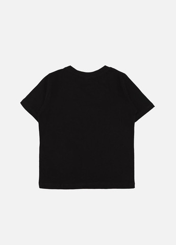 Черная летняя футболка с коротким рукавом для мальчика цвет черный cb-00274906 Yuki