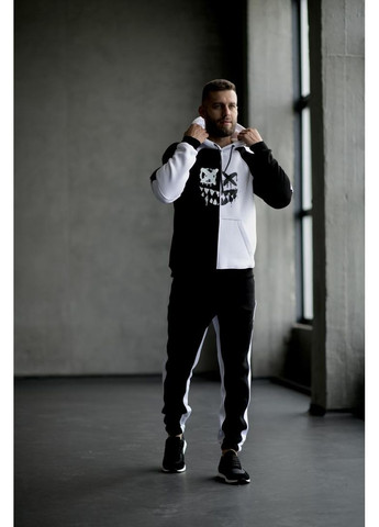 Спортивный костюм утепленный мужской зима весна осень No Brand (371162151)