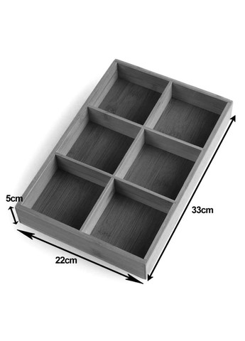 Менажница из дерева Пекадо шафран (МЕН-003206) No Brand (327846475)