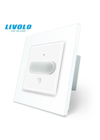 Датчик присутствия и движения с автоматическим и ручным управлением стекло (VL-C7FCU-2WP) Livolo (370971135)