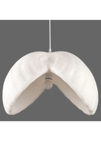 Подвесной светильник гипсовый Wabi-Sabi 48см "Ракушка" (909-XL3568 (510) WH) No Brand (388646049)