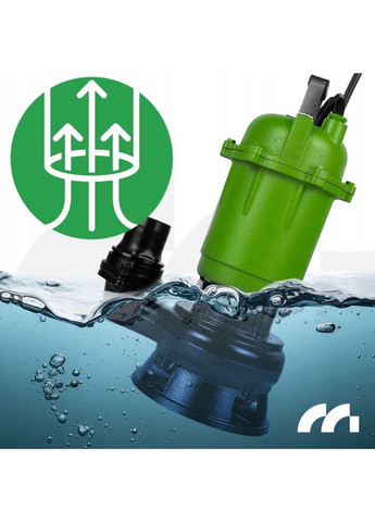 Дренажний насос для брудної води 570Вт 18000л/год Maltec (356109083)