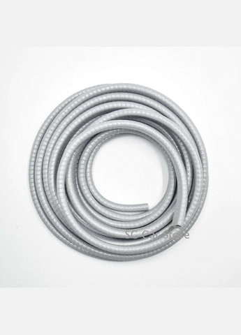 Молдинг на кромку дверей металева основа Серый 5м (6*9мм) мягкий No Brand (354747008)