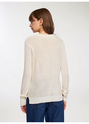 Молочний демісезонний светр жін Terranova