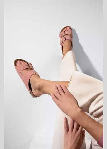 Цветные женские шлепанцы alba розовый 5590 44 (германия) ( ) Rohde