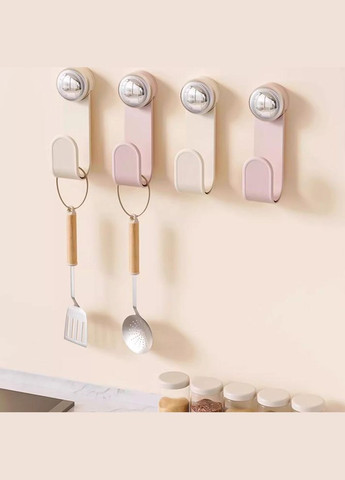 Тримач для кришок на вакуумній присосці бежевий (TA0114_1) No Brand (325700052)