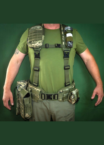 РПС или ременно-плечевая система кордура пиксель РПС-1 КІРАСА (314838583)