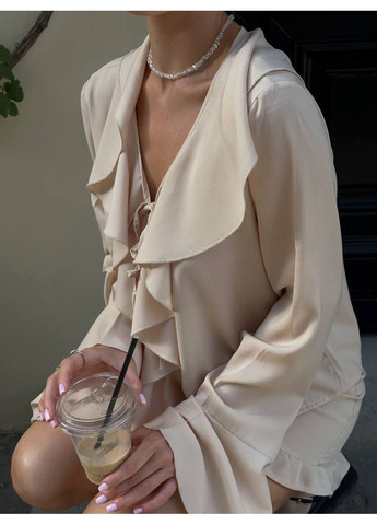 Женский костюм з воланами No Brand (349744796)