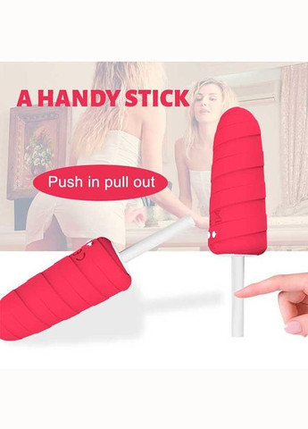 Вібратор "Морозиво" 10X Popsicle Vibrator USB Вібратори No Brand (370612055)