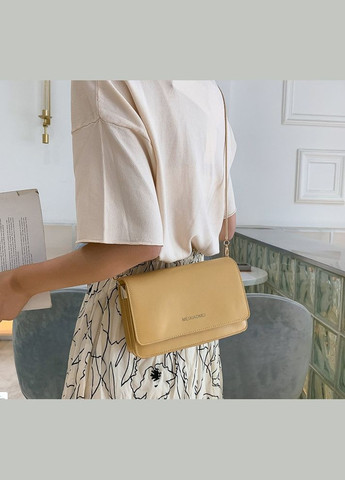 Жіноча міні сумка клатч на плече Жовтий(BRT) Brettani (336552169)