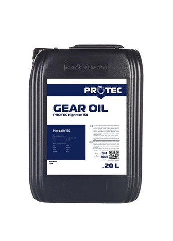 Индустриальное масло Highrate 150 (20 л) редукторное (41072) Protec (293511015)