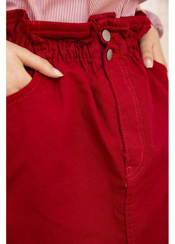 Джинсова мініспідниця, червоного кольору, 164R2023 Ager (362912660)