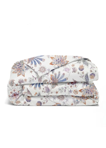 Євро постільна білизна з простирадлом на резинці FLORAL ORNAMENT CS3 (4822052440230) Cosas (400755874)