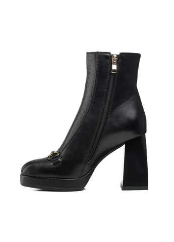 Черные ботильоны (1610б) STEFANIYA