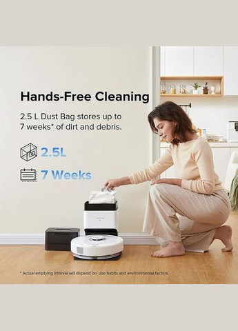Робот-пилосос Q7+ (plus) білий RoboRock (298912407)