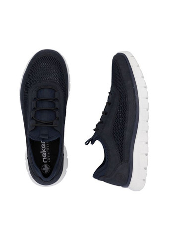 Синие туфли комфорт b6663-14 размер Rieker