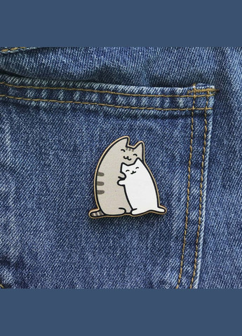 Значок з дерева "Котики обіймашки" Cozy-Up (291162024)