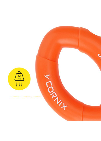Еспандер кистьовий силіконовий 32 кг Cornix XR-0076 (356847195)